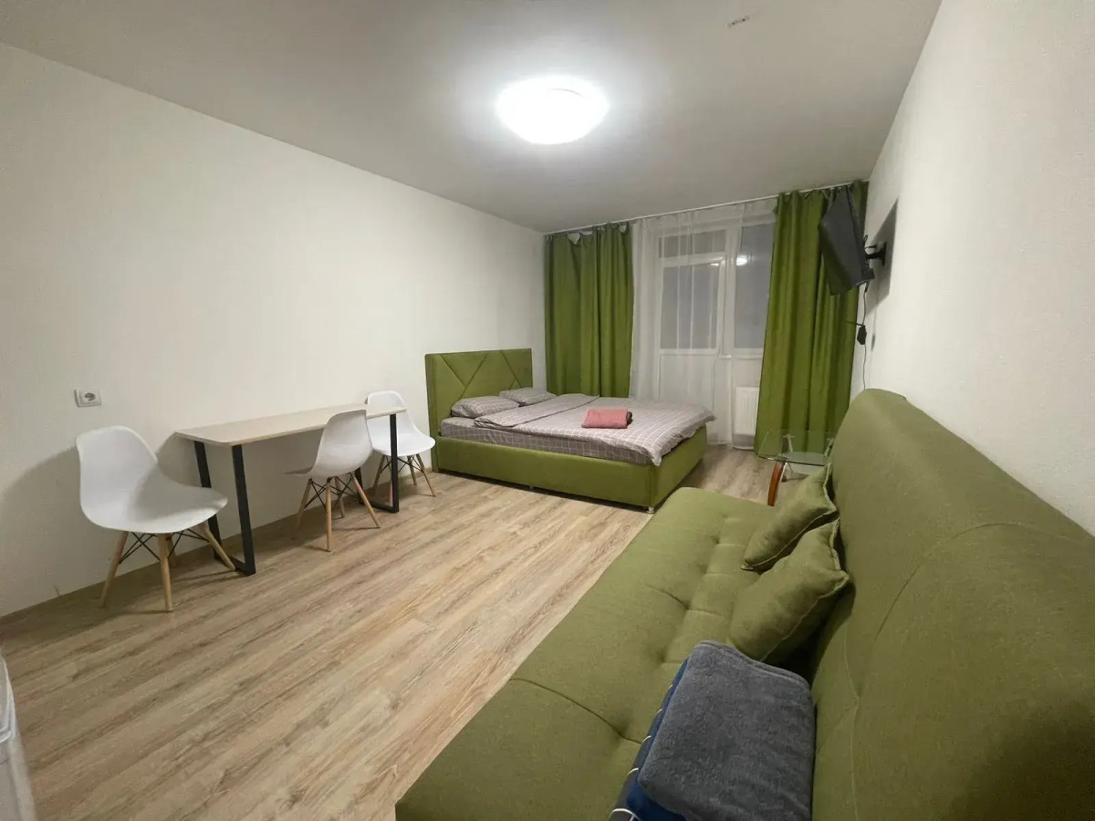 Квартира студия Спутников 16/4 ЖК Кольцовский дворик