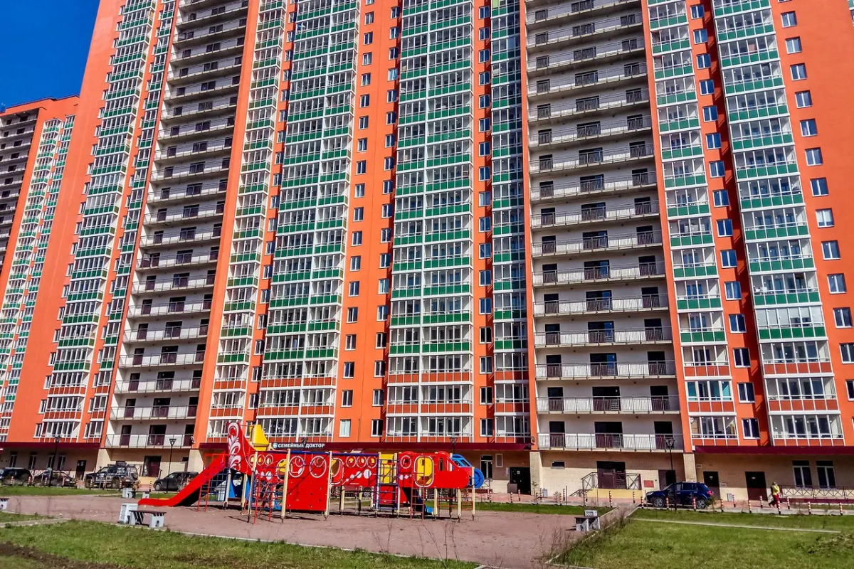 Апартаменты с 1 спальней и балконом