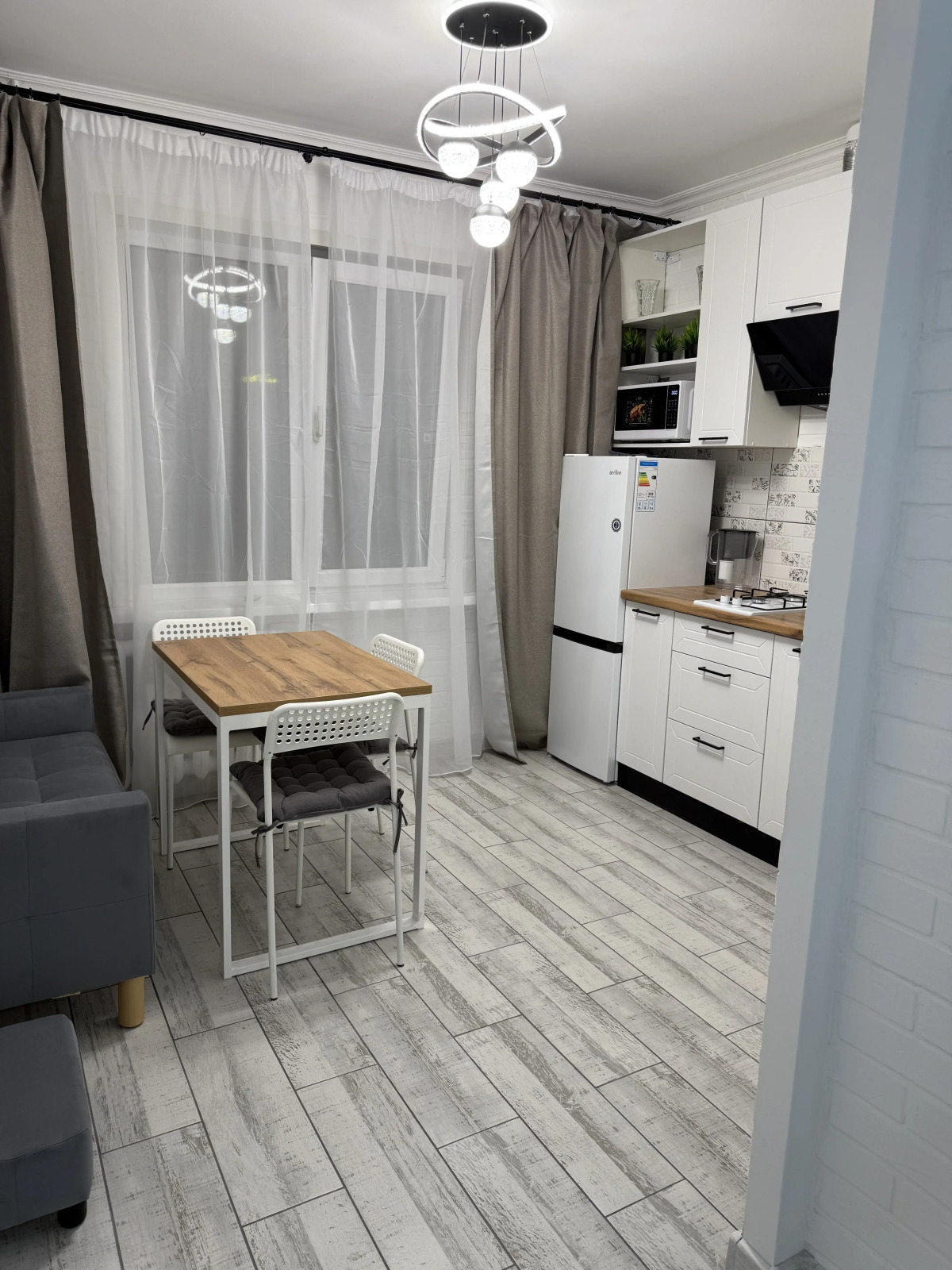 Квартира Уютная с балконом