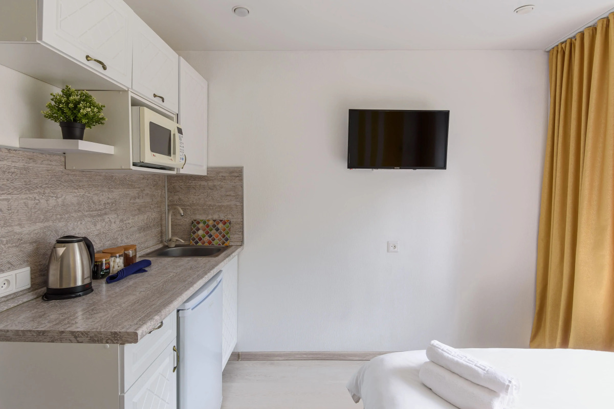 Апартаменты KrasLoft на Взлётной на двоих