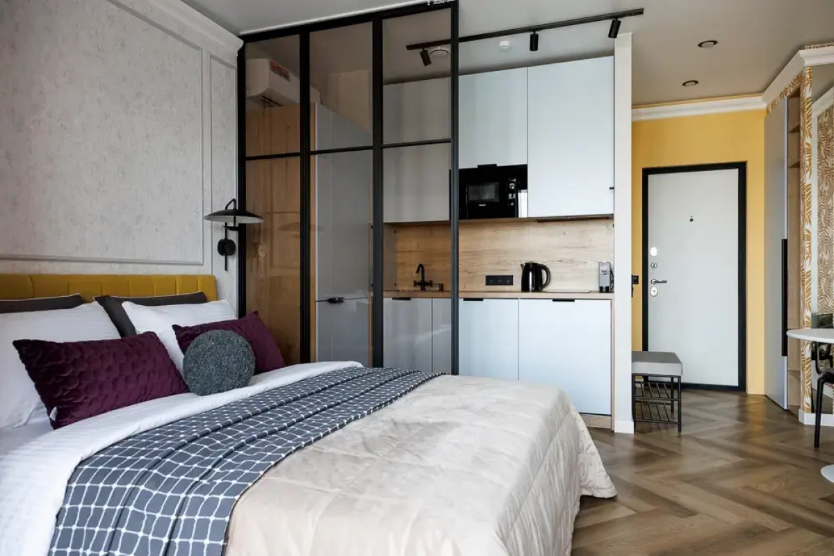 Апартаменты Relax View | Rasko home | c красивым ночным видом с высоты полета птиц