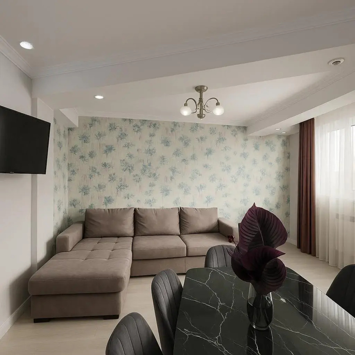 Апартаменты 2 на проспекте Кунаева 7