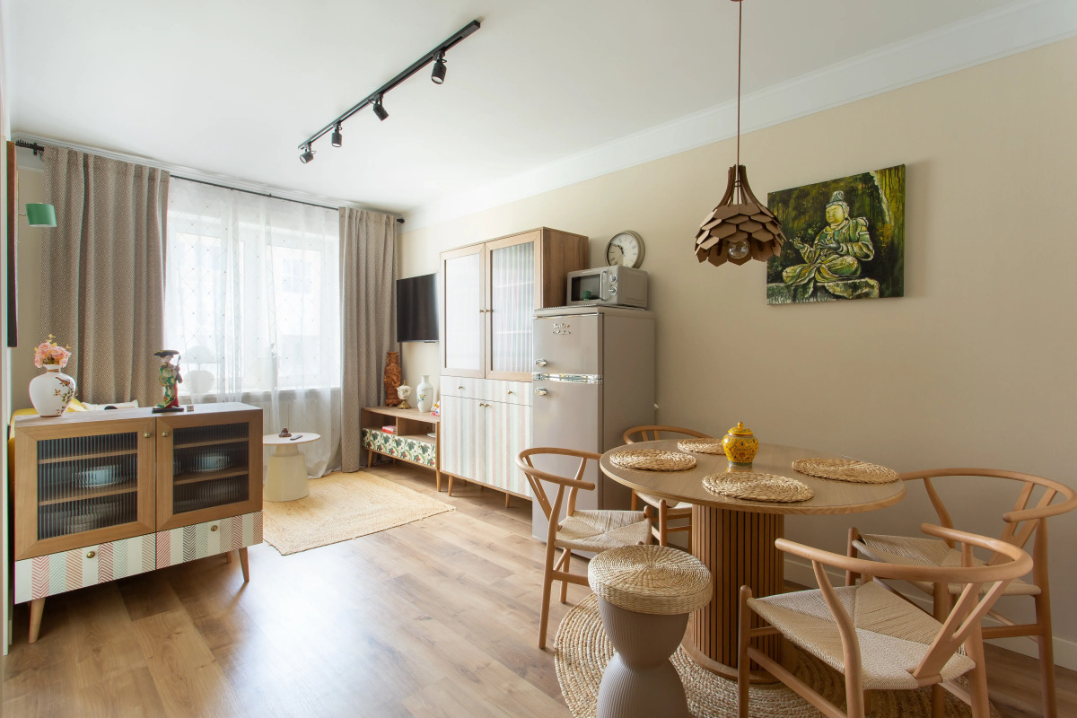 Апартаменты 2-х комнатные в экостиле в центре