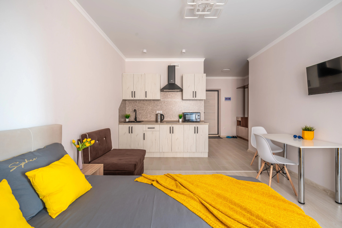 Апартаменты SunRеntаl (СанРентал) на бульваре Комарова 1Е строение 6