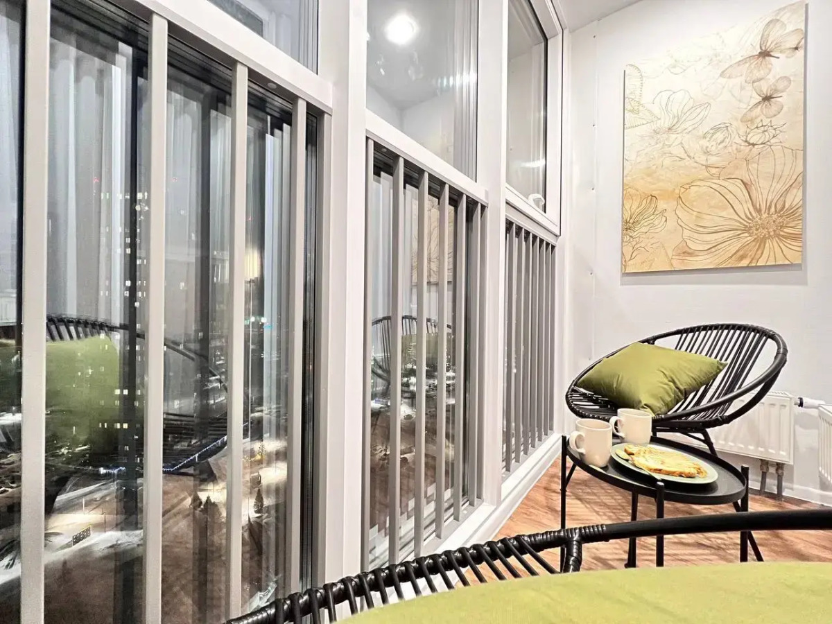 Квартира CTИЛЬНАЯ 3-ШКA С СОВРЕMЕHНЫМ РЕMОHТOM BБЛИЗИ AKBАПАРКA!