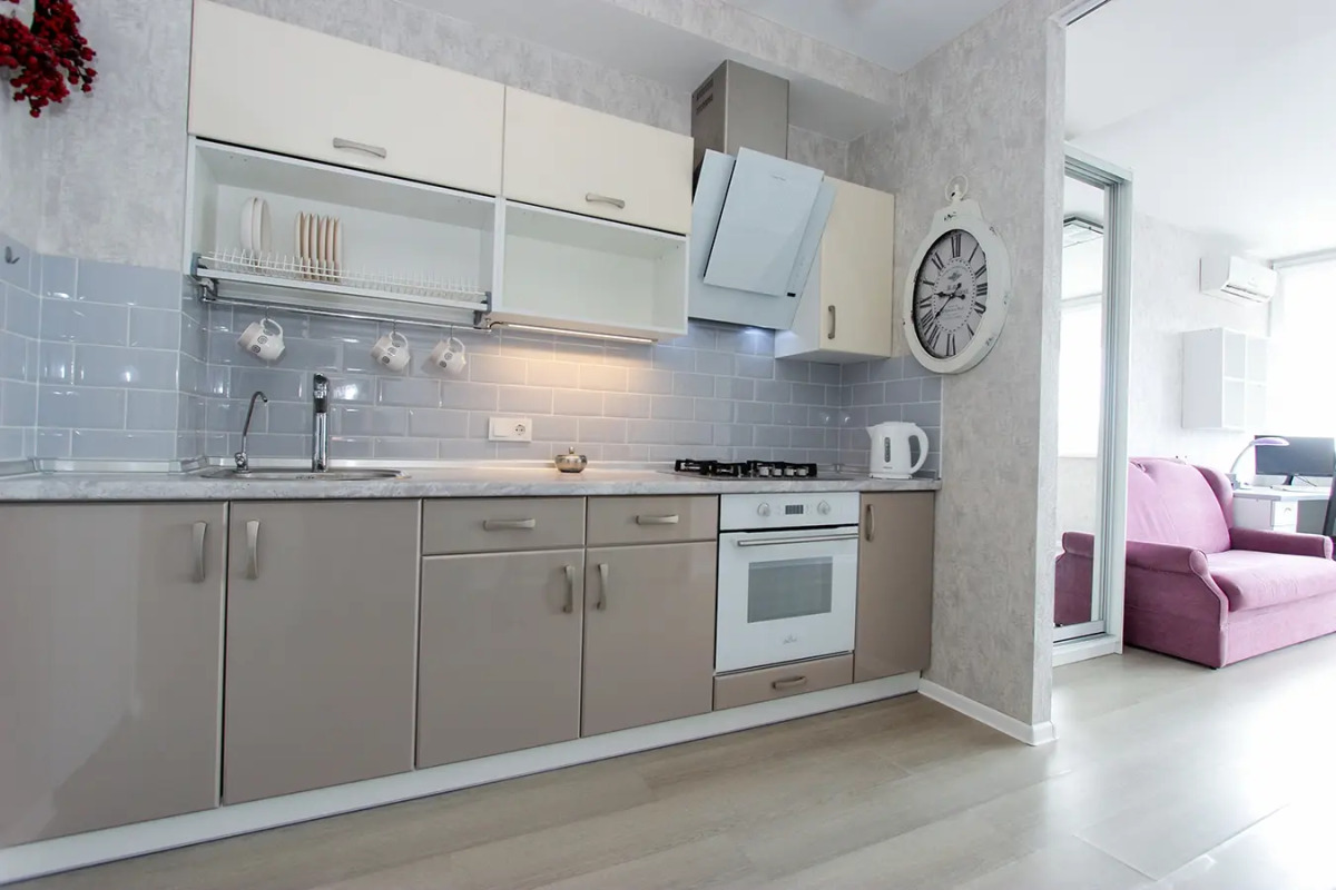 Квартира Роскошная двухкомнатная с видом на море в Феодосии