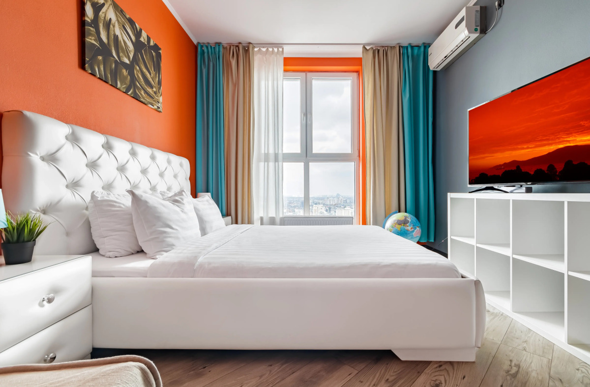 Апартаменты с Лучшим Видом на Краснодар. 24 этаж ЖК Большой Lounge балкон и Smart TV