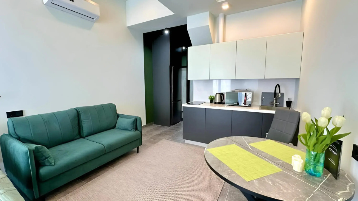 Апартаменты Апартамент с террасой у моря