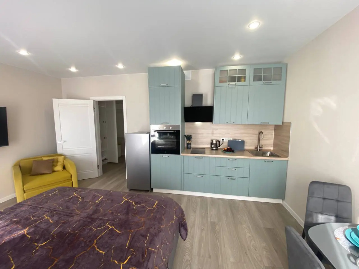 Квартира Уютная студия для семьи или пары