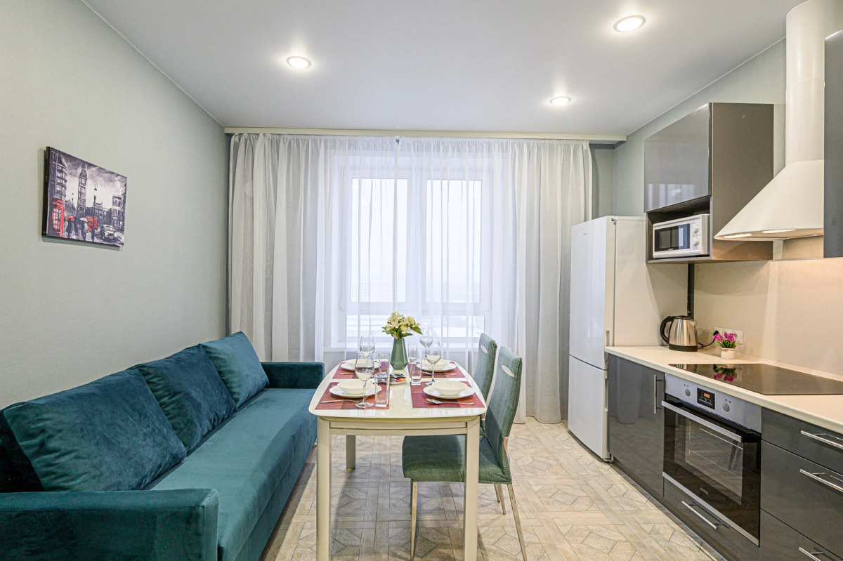 Апартаменты двухкомнатные Stepanenkov на Покатной 55а на 12 этаже