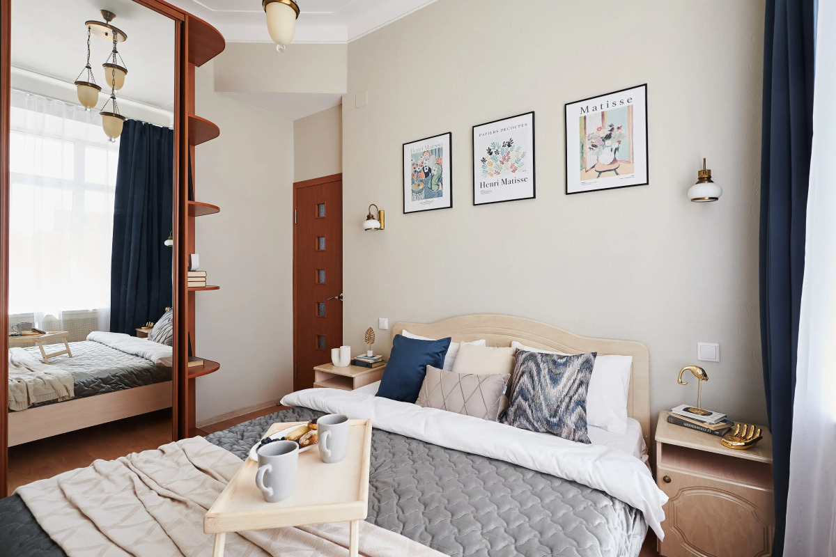 Квартира GM Apartments Стильная Трехкомнатная в Доме на Набережной