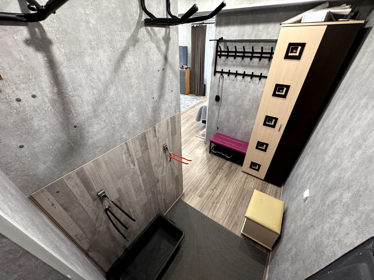 Квартира Аврора северное сияние за окном