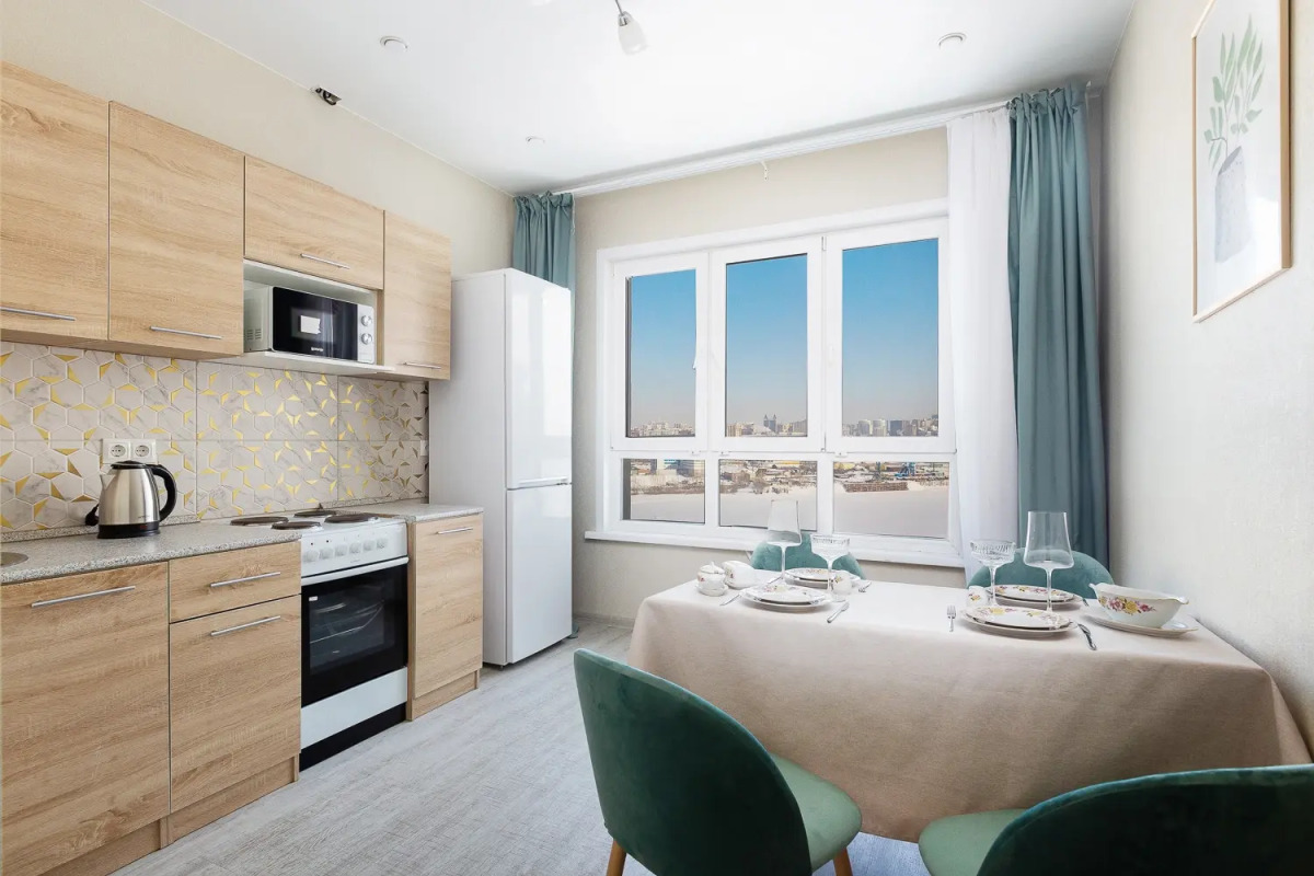 Квартира SleepNSK Просторная двухкомнатная около Аквапарка