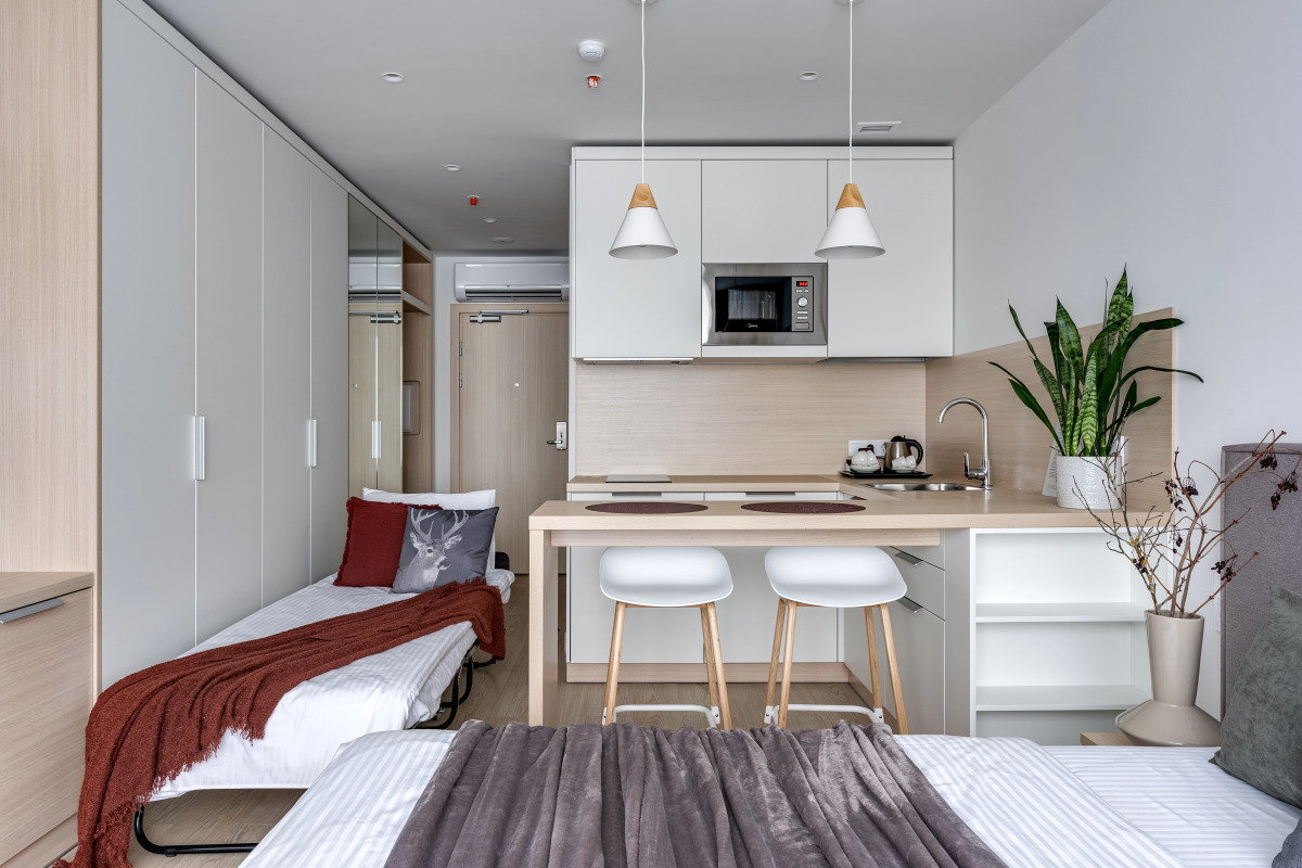 Апартаменты West Forest с Панорамным Видом на Город