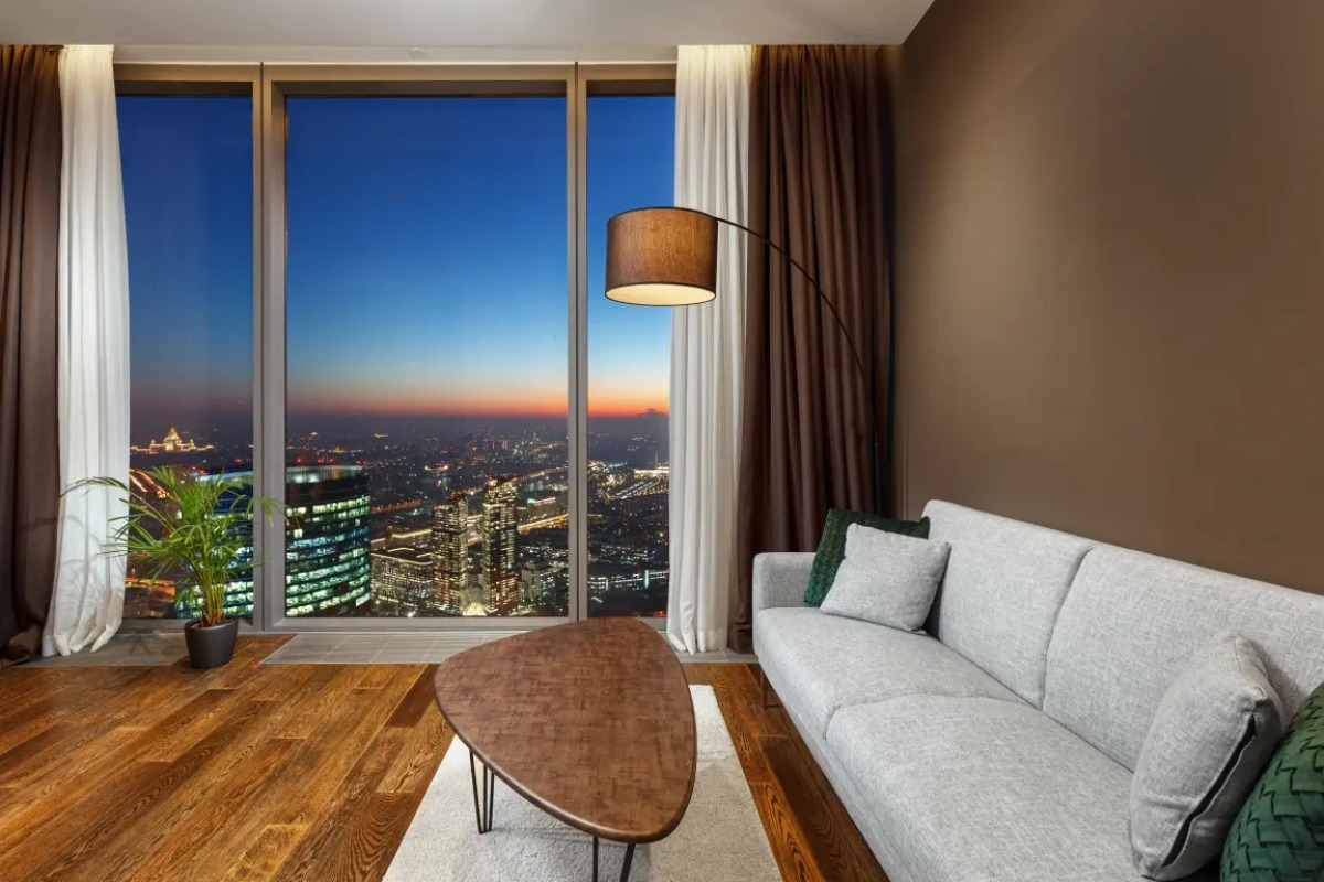 Двухуровневый апартамент на 78-м этаже