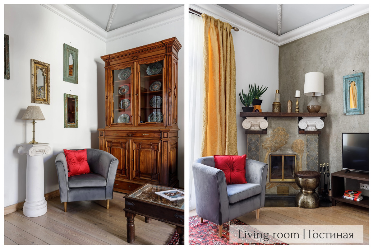 Апартаменты Minin Apartments Богемная Двухуровневая Мансарда 150 кв.м