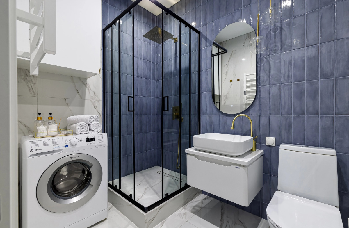 Апартаменты Любимово Голубой