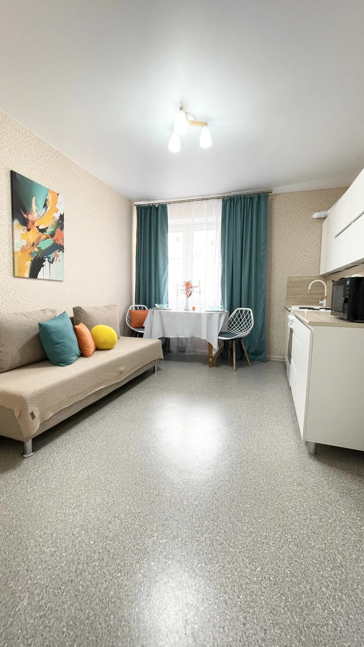 Квартира Однокомнатная на 4 человек у железнодорожного вокзала