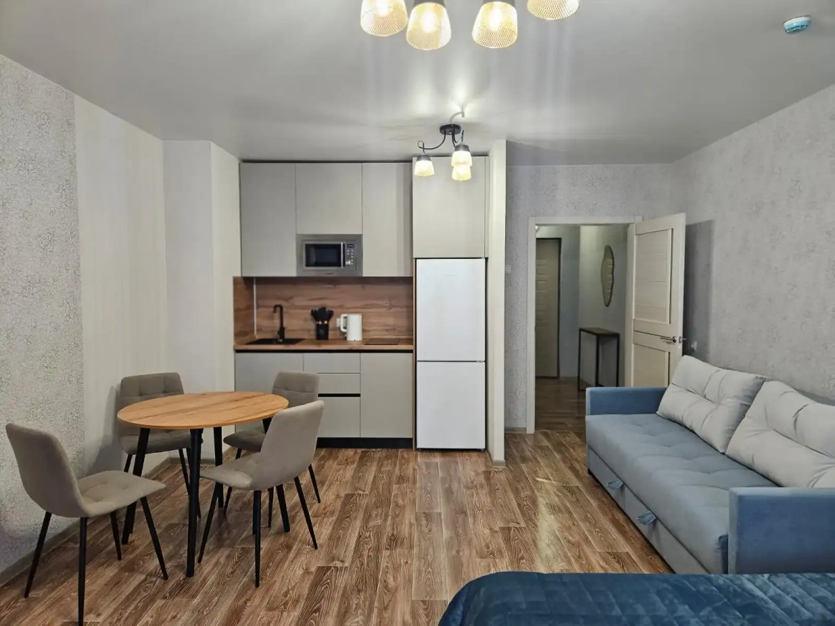 Квартира Современная студия с видом на Енисей