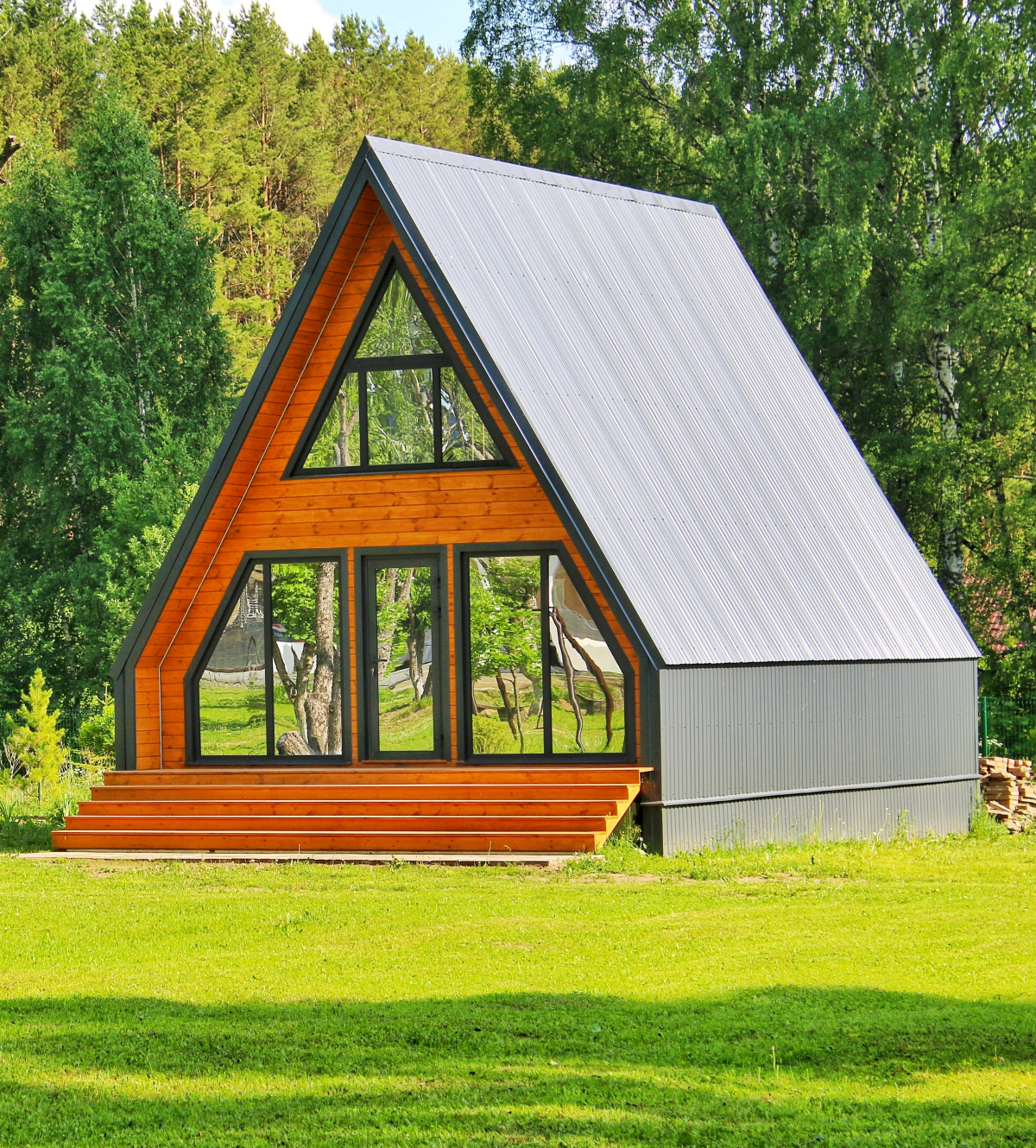 Гостевой дом А-фрейм Семейный