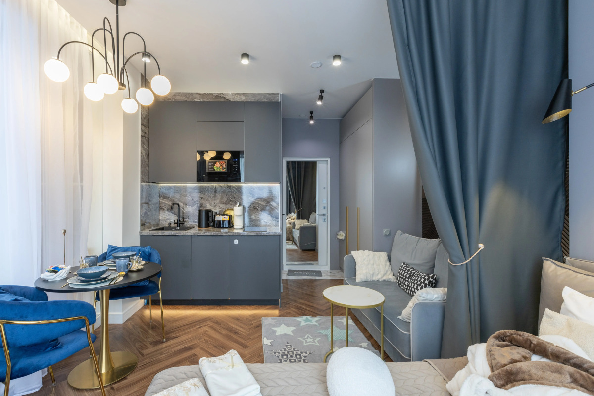 Апартаменты Дизайнерская Студия в ЖК Hеadlinеr