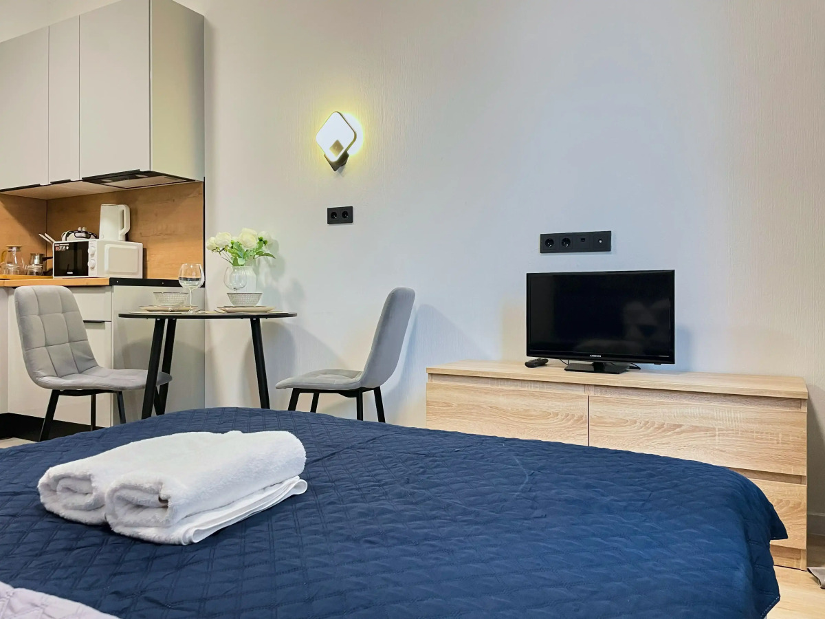 Апартаменты Прекрасные светлые Апартаменты на 9 этаже в ЖК АВИАТИКА.