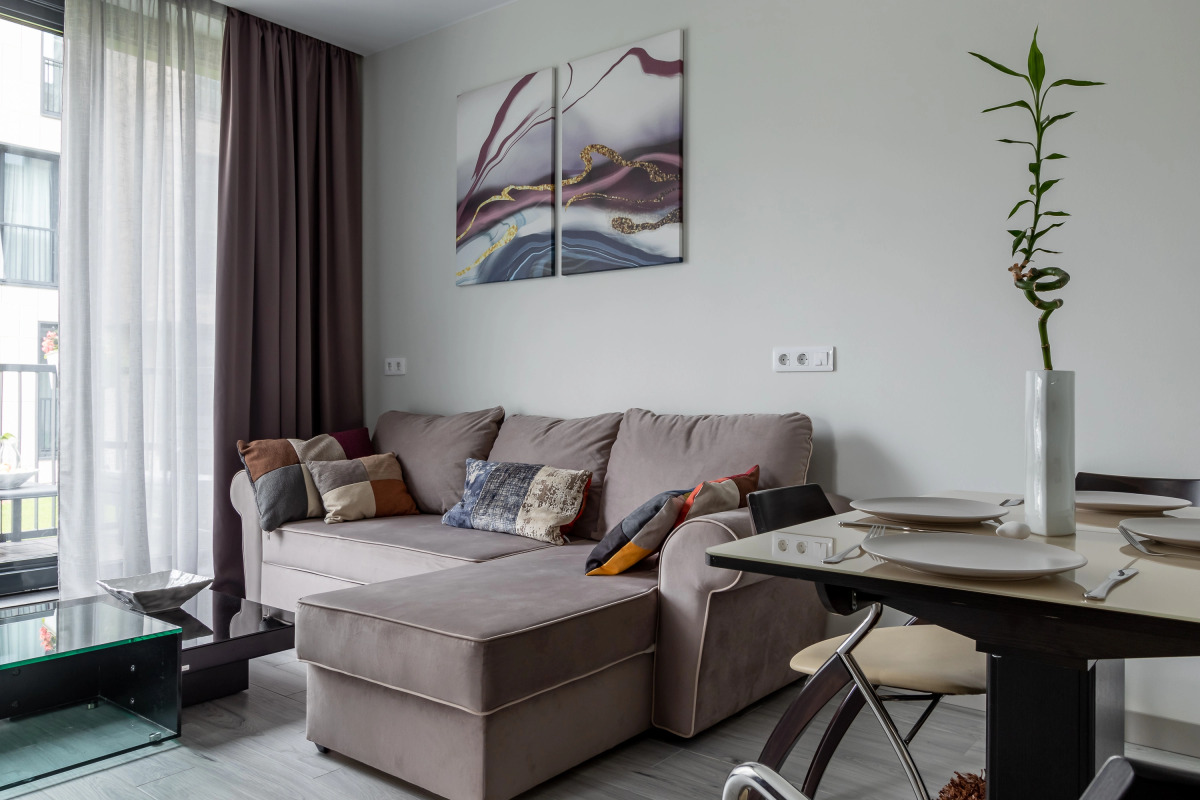 Апартаменты Охта Adventure c сауной