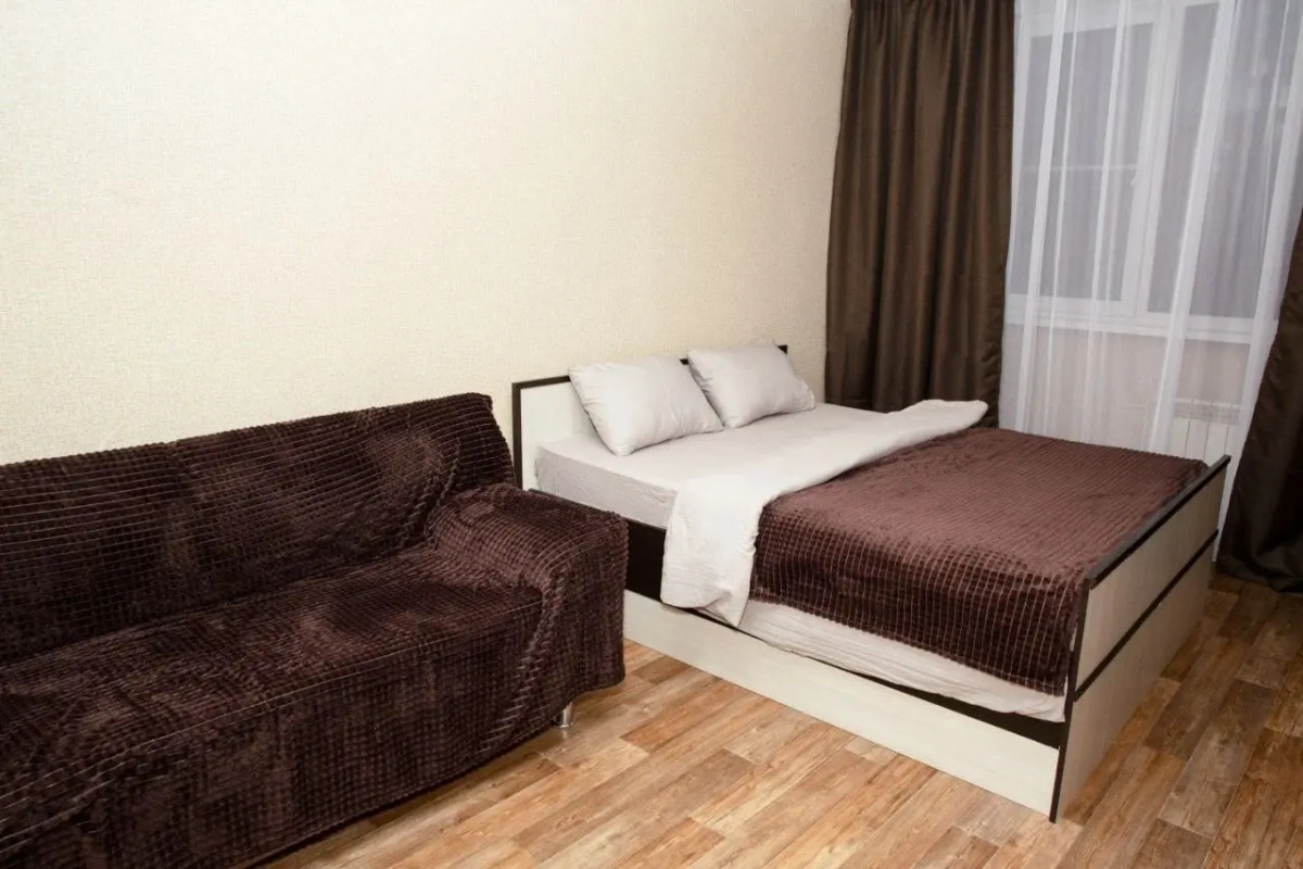 Квартира Просторная и Уютная Однокомнатная с Кроватью и Диваном в ЖК Новый Свет