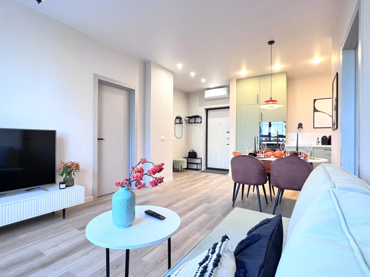 Квартира Евро 3шка У Аквапарка С Панорамным Видом на Реку