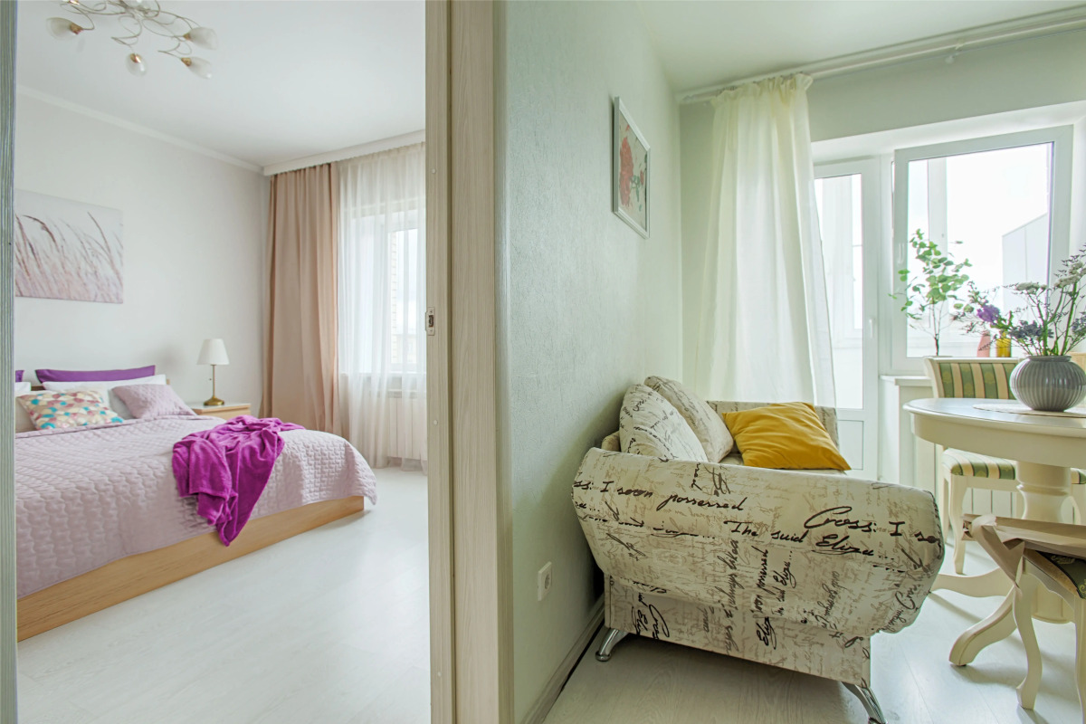 Апартаменты Уютная квартира у Парка Победы