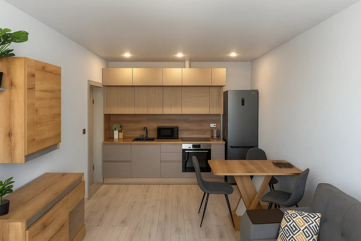 Квартира 2-к Квартира у Сити-Мола, на 12 этаже с видом на Восход