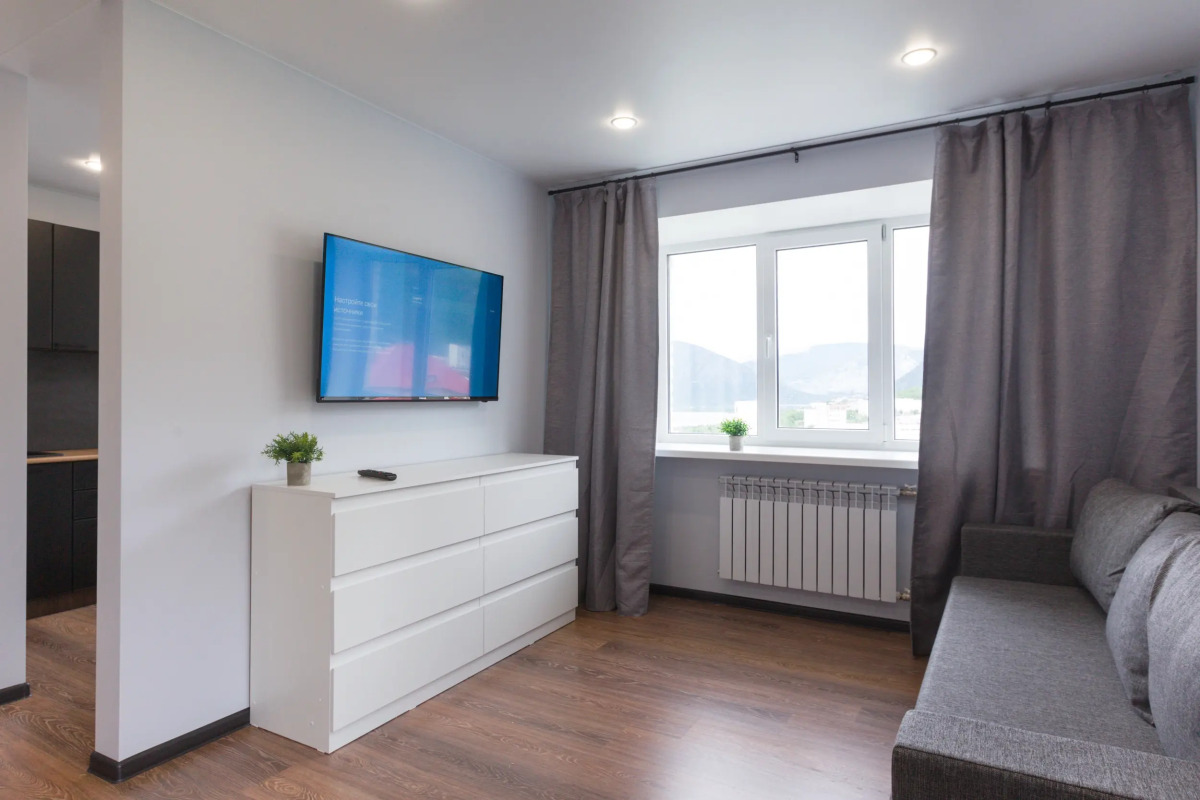 Квартира Уютная 1-к с Потрясающим Видом на Горы