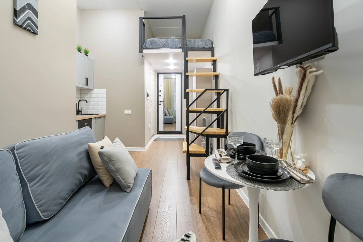 Квартира Светлая студия в центре