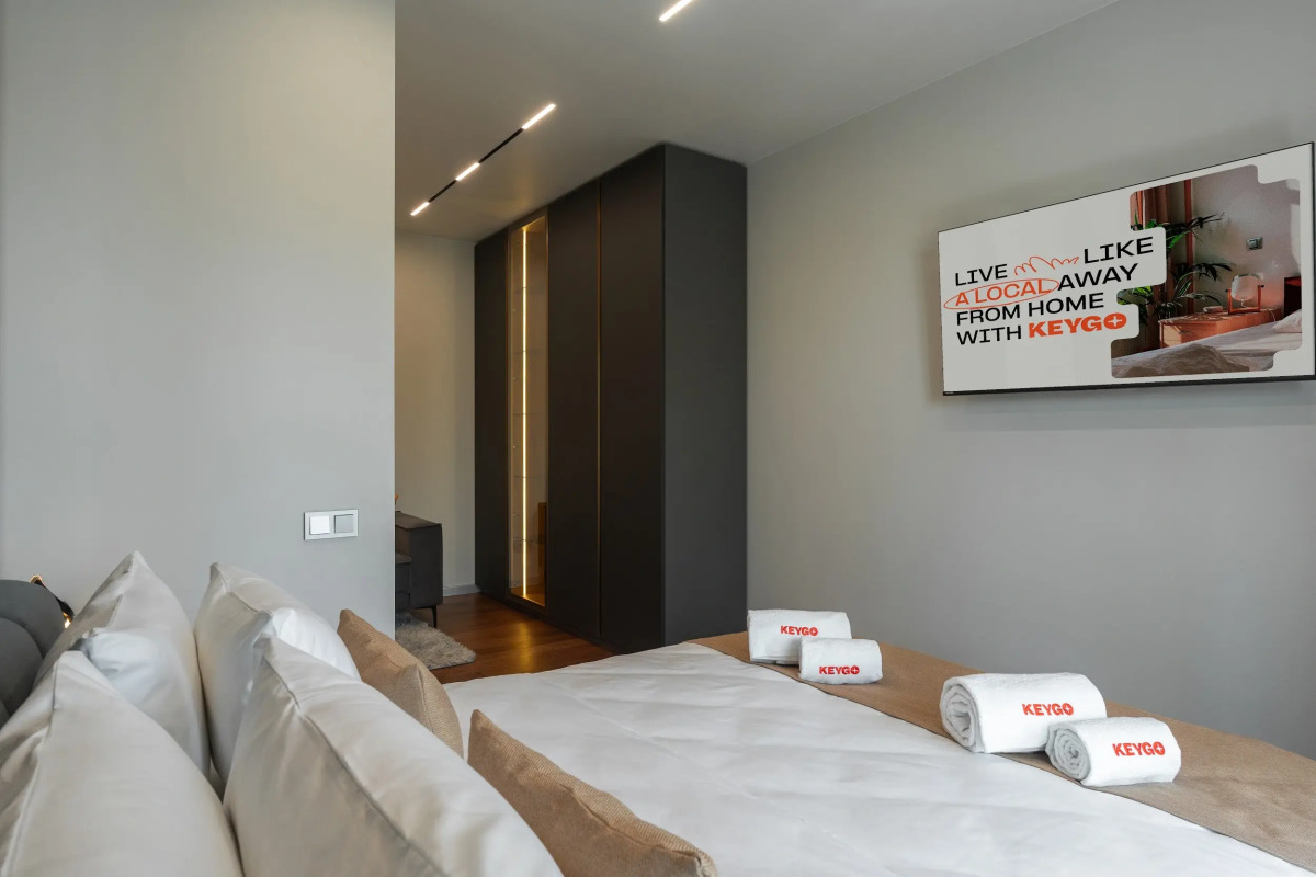 Апартаменты KeyGo 1006 1 Спальня  Рядом с ВДНХ