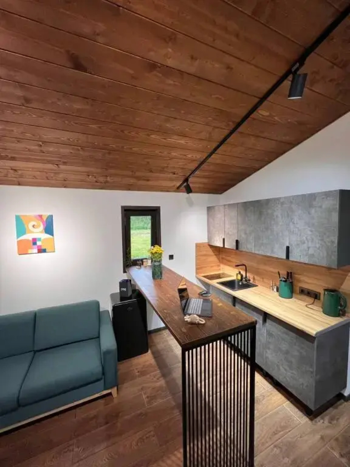 Частный Дом в Лесу с Террассой