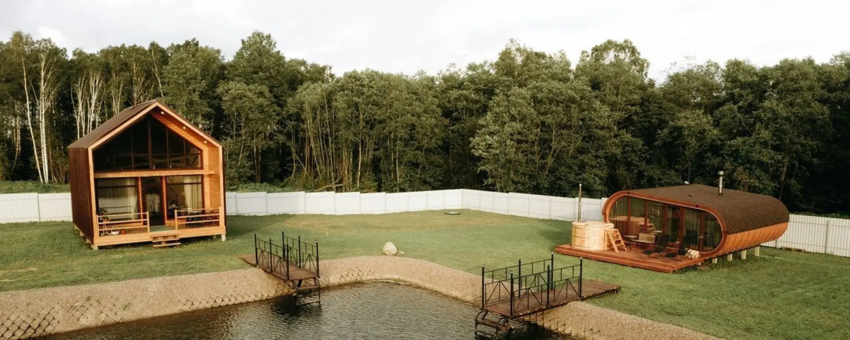 Гостевой дом в стиле «Барнхаус»