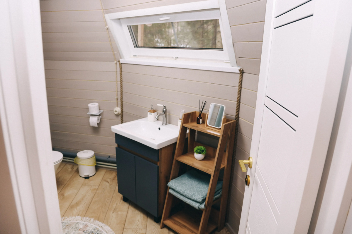 Шале Сфера Агат в лесу на Живописной улице