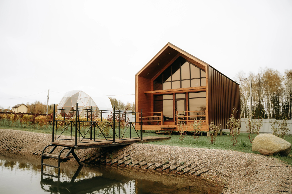 Гостевой дом в стиле «Барнхаус»