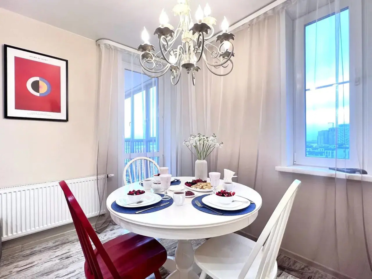 Квартира Семейный уют в лучшем жк на берегу реки