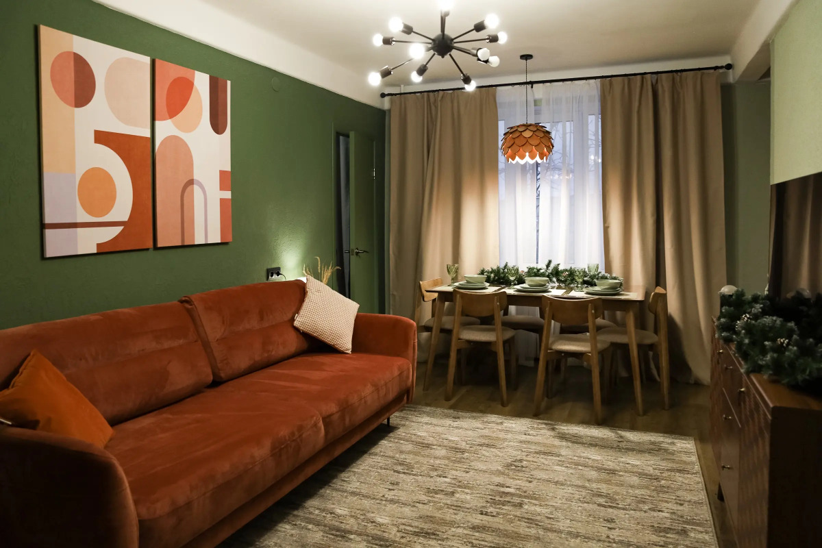 Квартира Kirovsk terracotta