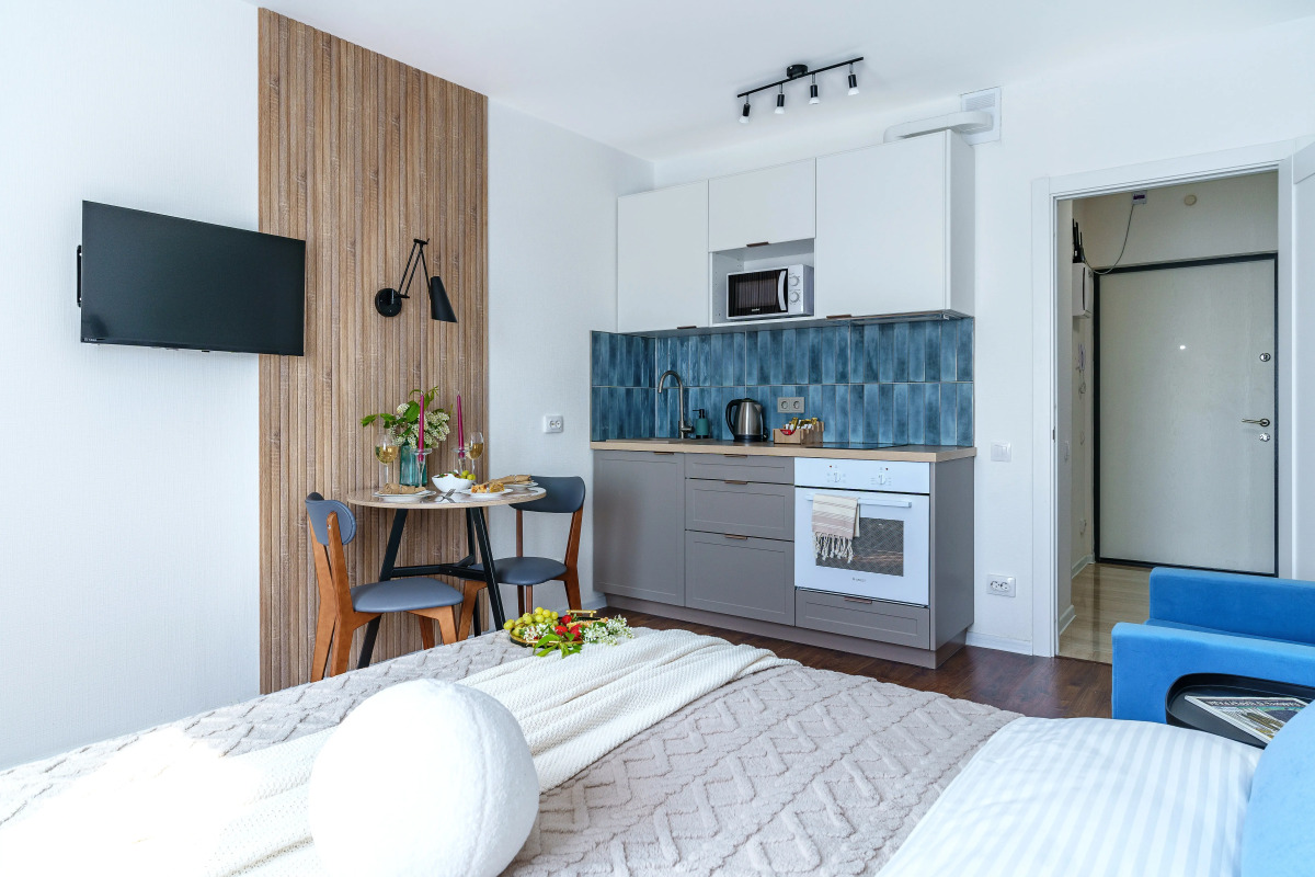 Апартаменты видом на залив