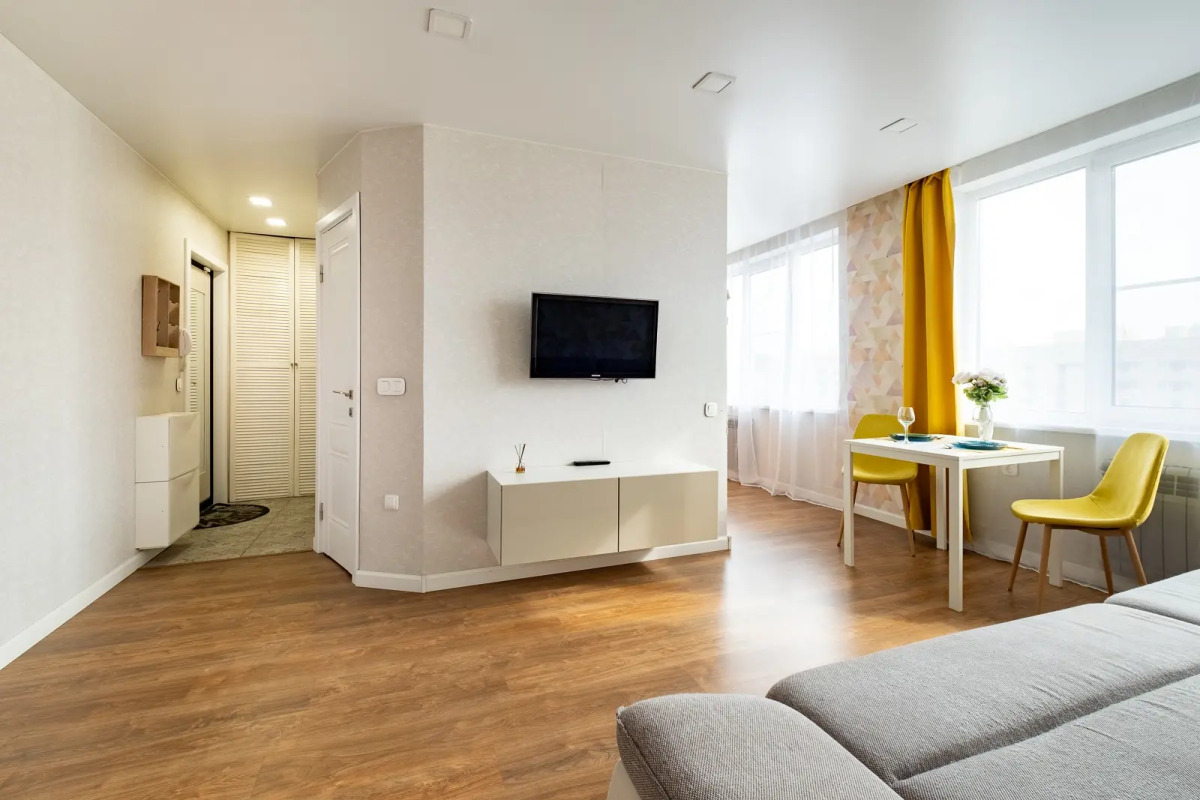 Апартаменты для 4 гостей у метро Купчино с Кондиционером