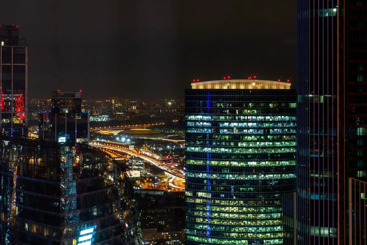 Апартаменты Sky City Moscow 62 этаж! Вид на Башни, Лужники, Парк победы и город! Очень уютный!