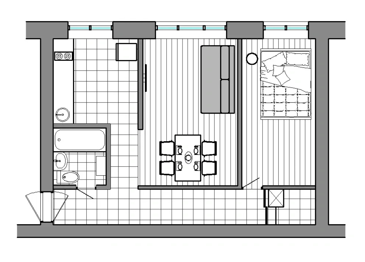 Апартаменты Квартира в Центре Города N