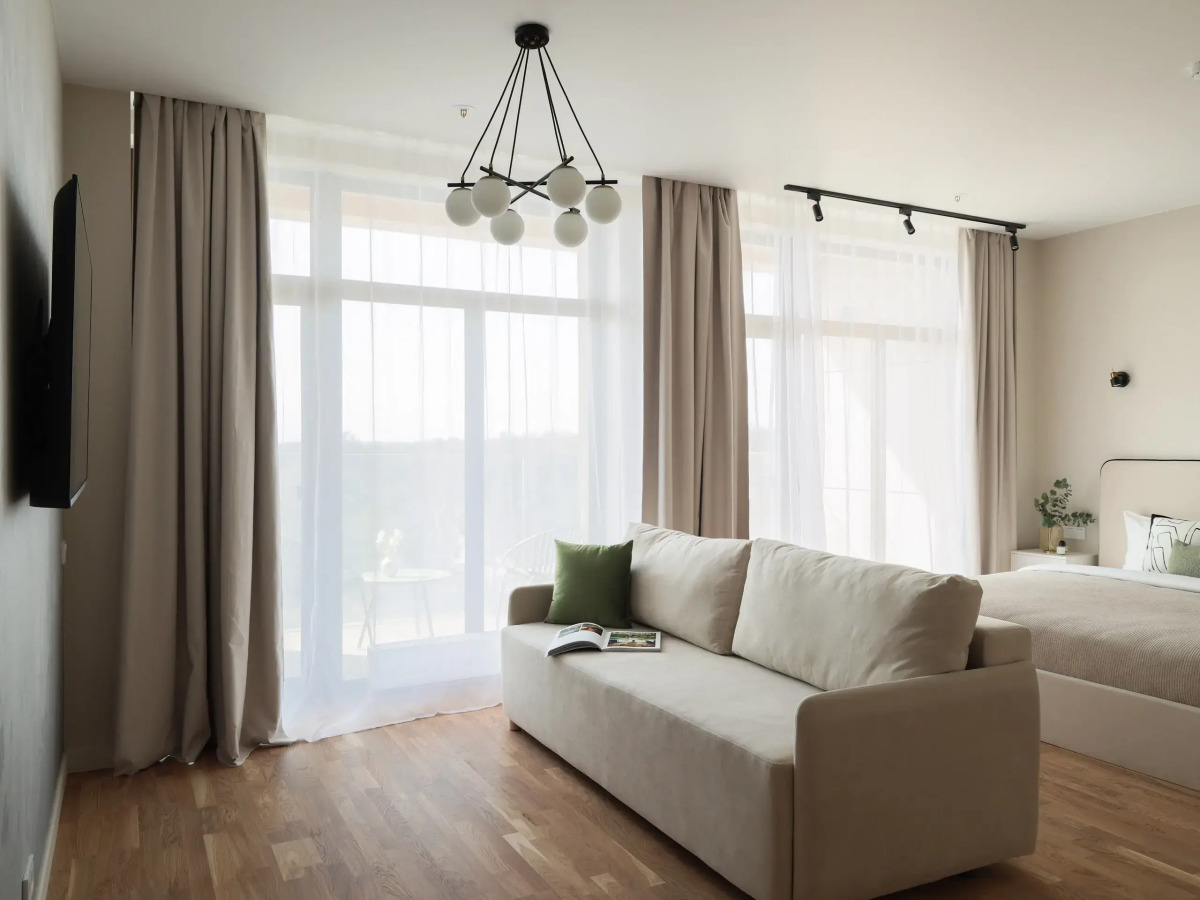 Апартаменты с видом на залив