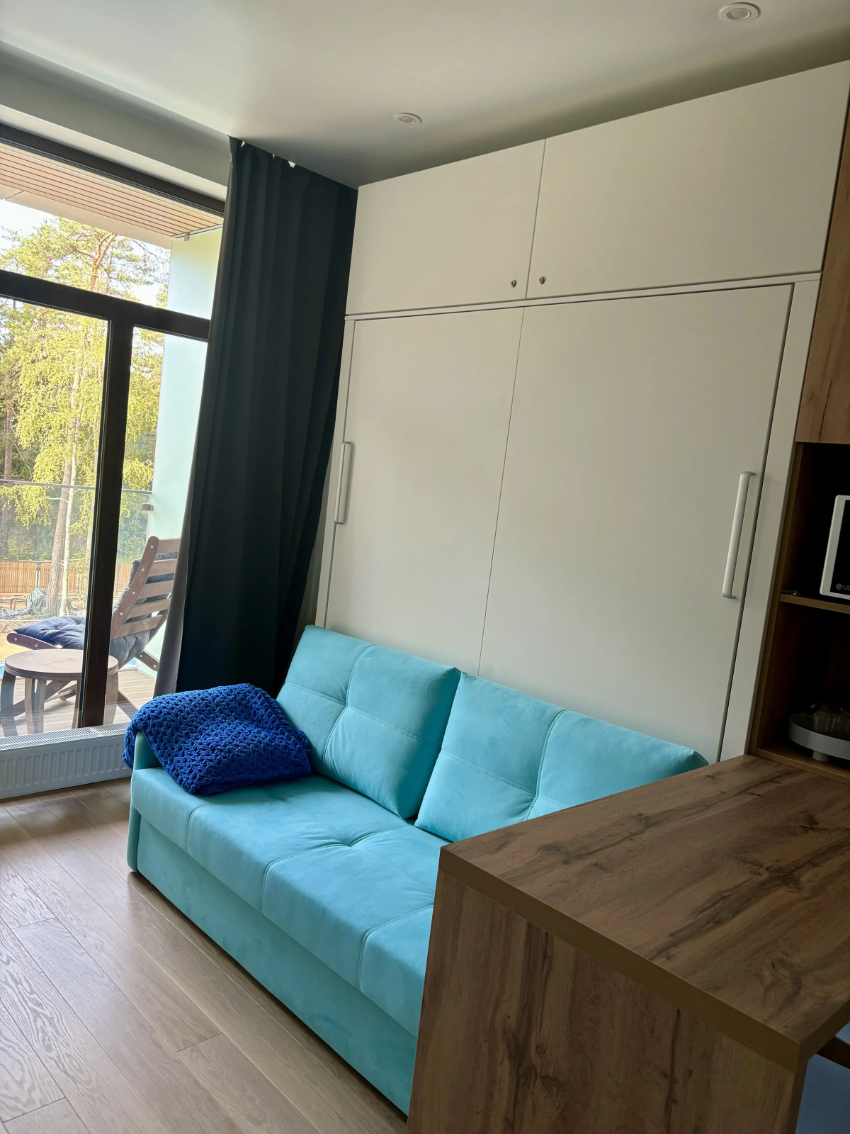 Квартира студия на Финском заливе