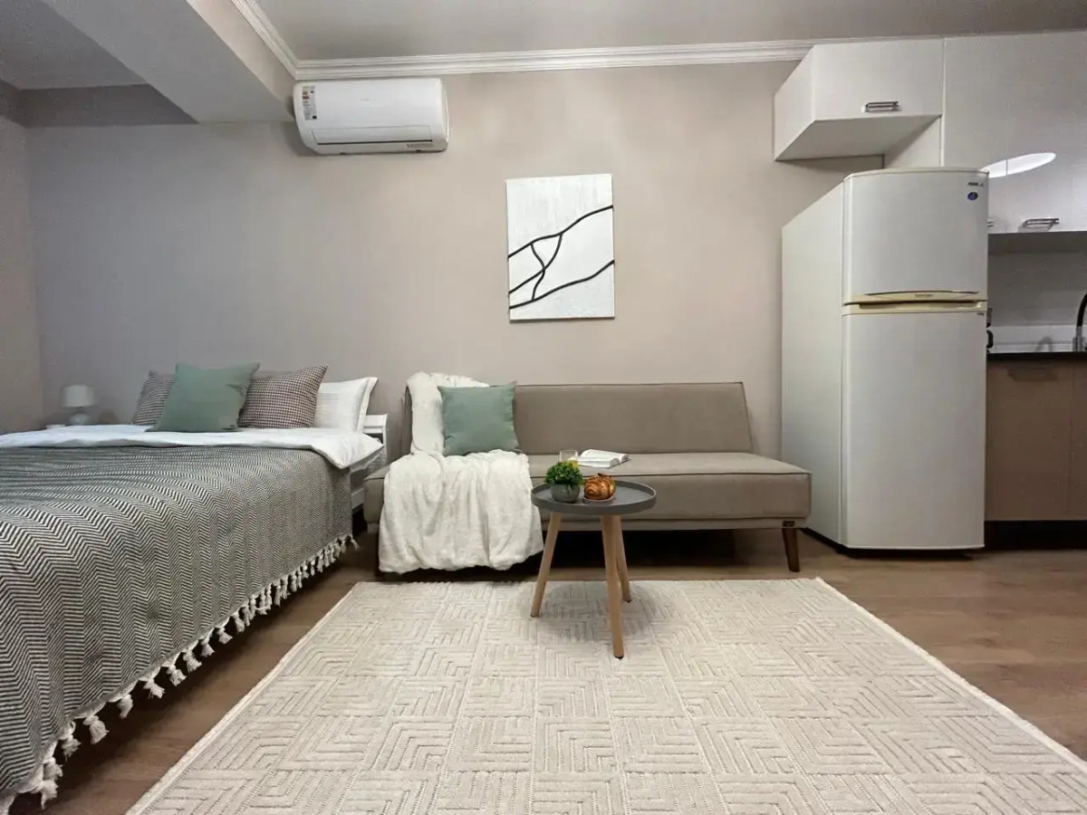 Апартаменты Нежная и уютная студия Кашемир в сердце города