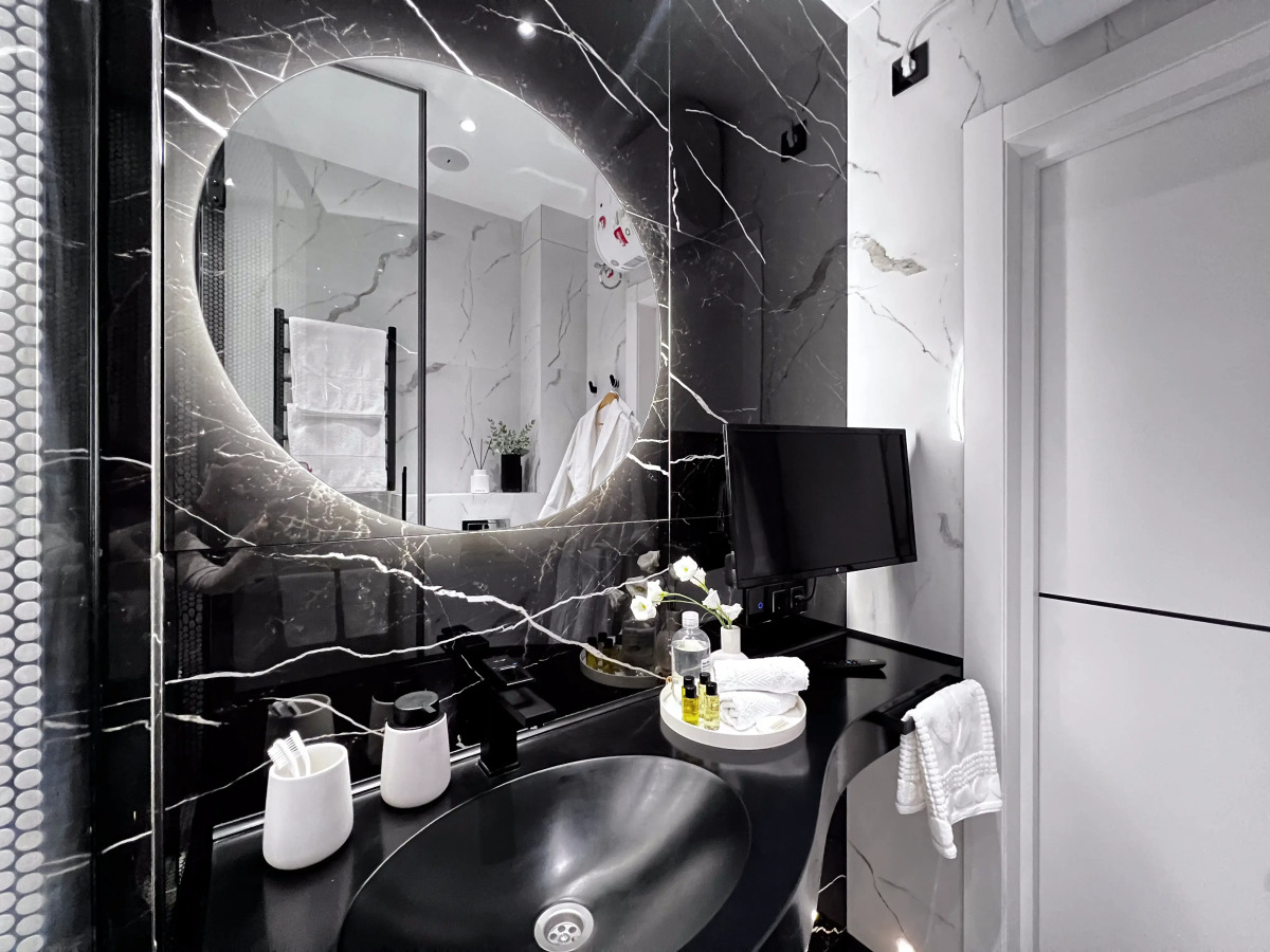 Апартаменты Видовая студия с хаммамом у реки