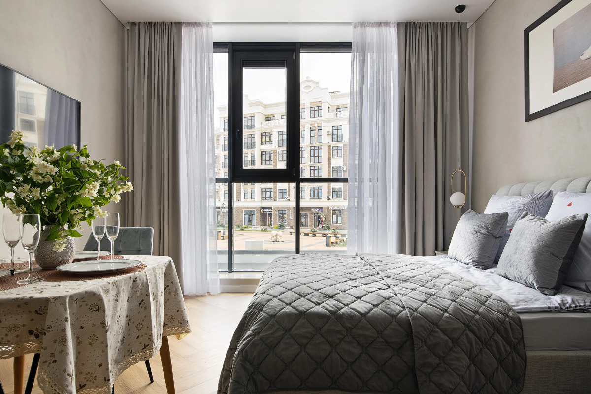 Апартаменты Студия с видом на море