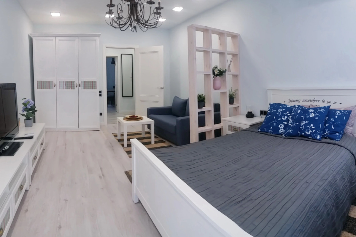 Апартаменты в центре с видом на парк